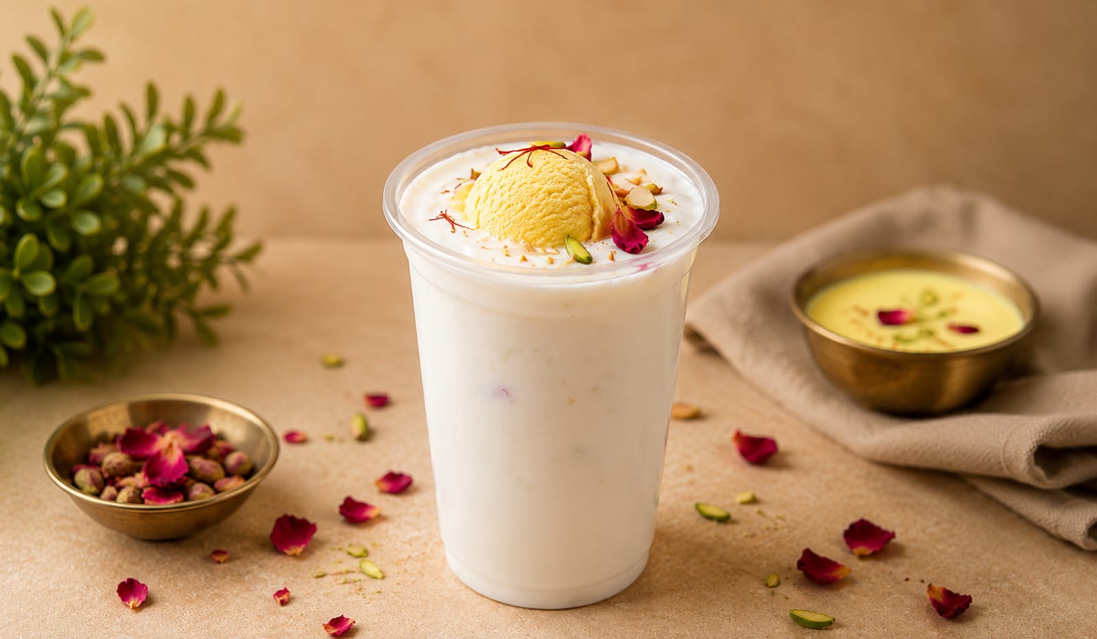 Lassi with icecream (1 scoop)