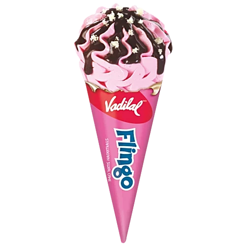Strawberry cone