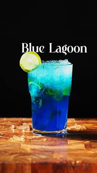Blue Lagoon Mojito