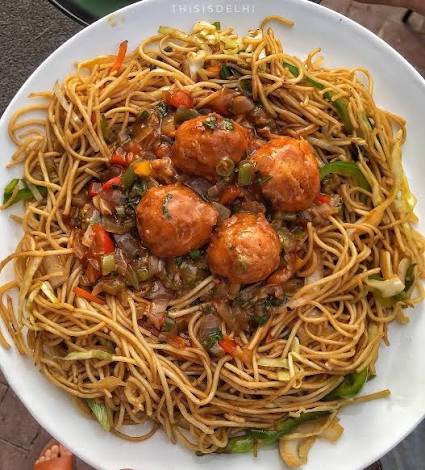 Chowmein Manchurian